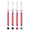 Deep Hole Long Nib Marker Set 4 Piece Waterproof Marking Pens For Metal Woodworking Bathroom DIY 16