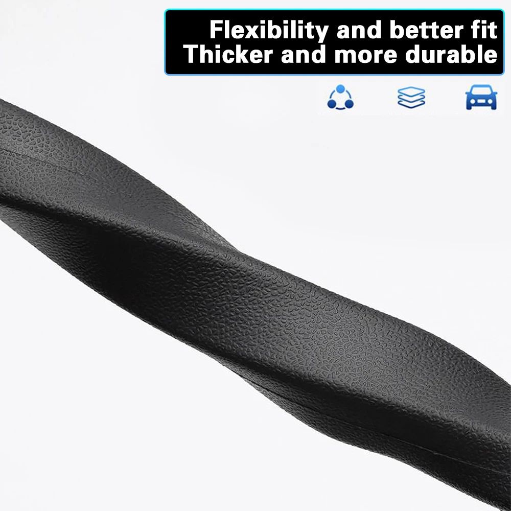 2 Piece Car Seat Gap Filler Organizer Crevice Blocker Between Seats Console Interior Accessory For 5