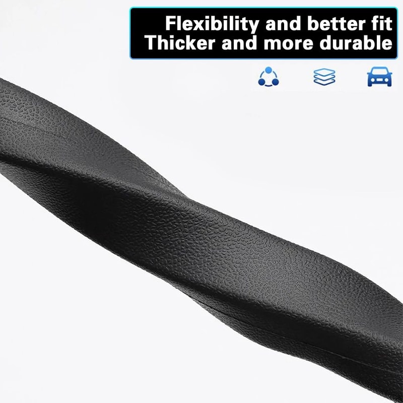 2 Piece Car Seat Gap Filler Organizer Crevice Blocker Between Seats Console Interior Accessory For 5