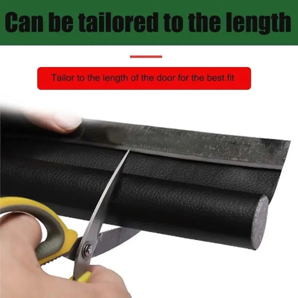 Door Bottom Sealing Strip Sound Insulation Foam Tape Waterproof Wind Noise Blocker For Bedroom Home 4