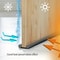 Door Bottom Sealing Strip Sound Insulation Foam Tape Waterproof Wind Noise Blocker For Bedroom Home 13