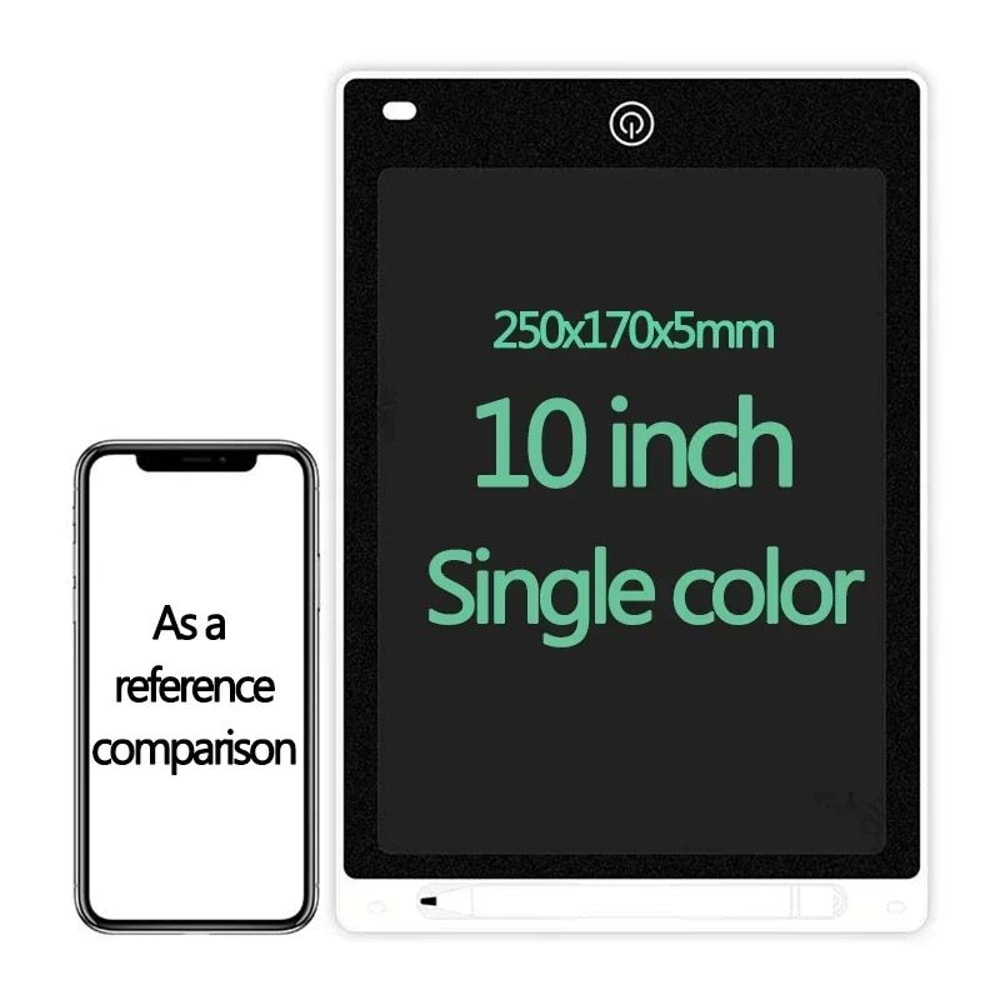 LCD Writing Tablet For Kids 10 Inch Or 12 Inch Digital Drawing Board Reusable Handwriting Pad Magic 3