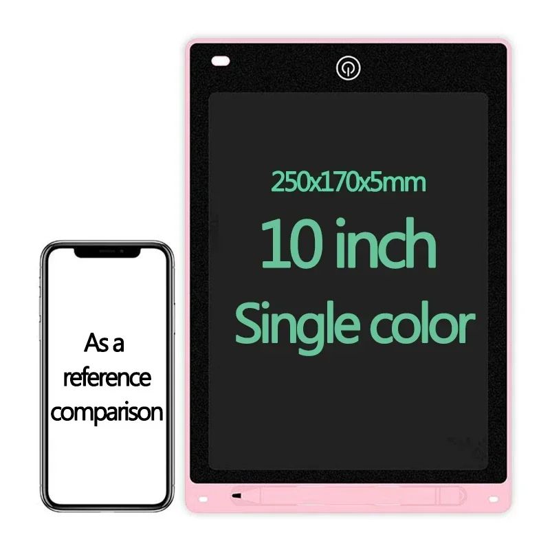LCD Writing Tablet For Kids 10 Inch Or 12 Inch Digital Drawing Board Reusable Handwriting Pad Magic 4
