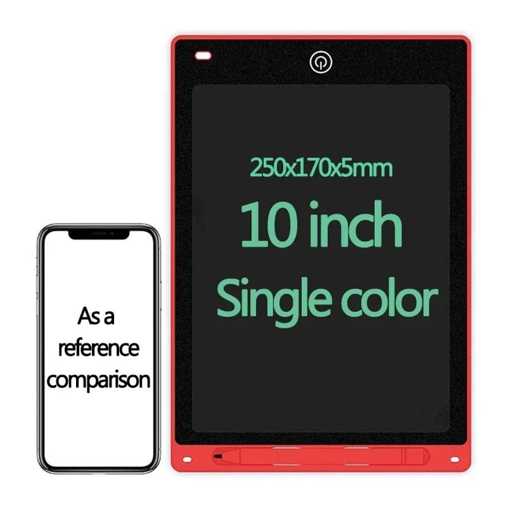 LCD Writing Tablet For Kids 10 Inch Or 12 Inch Digital Drawing Board Reusable Handwriting Pad Magic 6