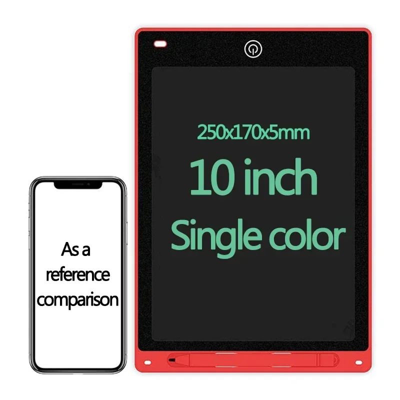 LCD Writing Tablet For Kids 10 Inch Or 12 Inch Digital Drawing Board Reusable Handwriting Pad Magic 6