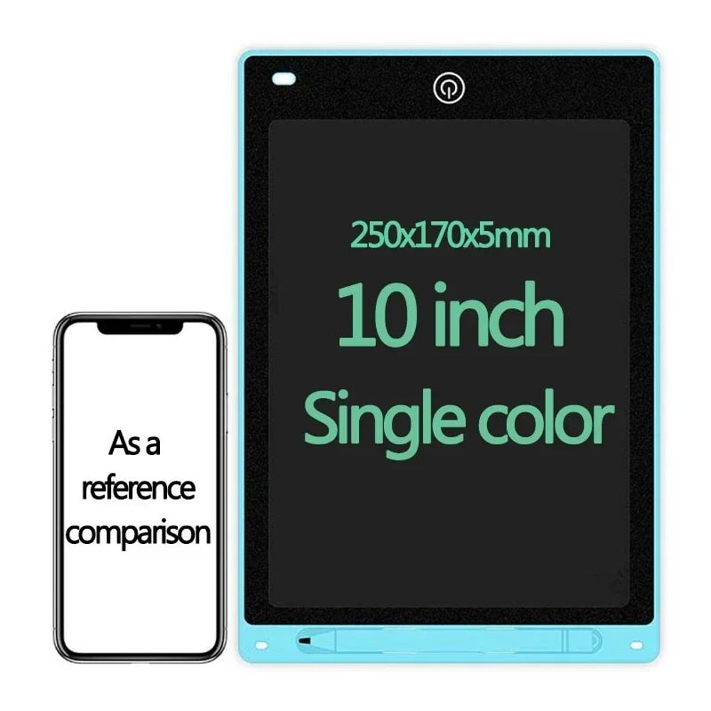 LCD Writing Tablet For Kids 10 Inch Or 12 Inch Digital Drawing Board Reusable Handwriting Pad Magic 9