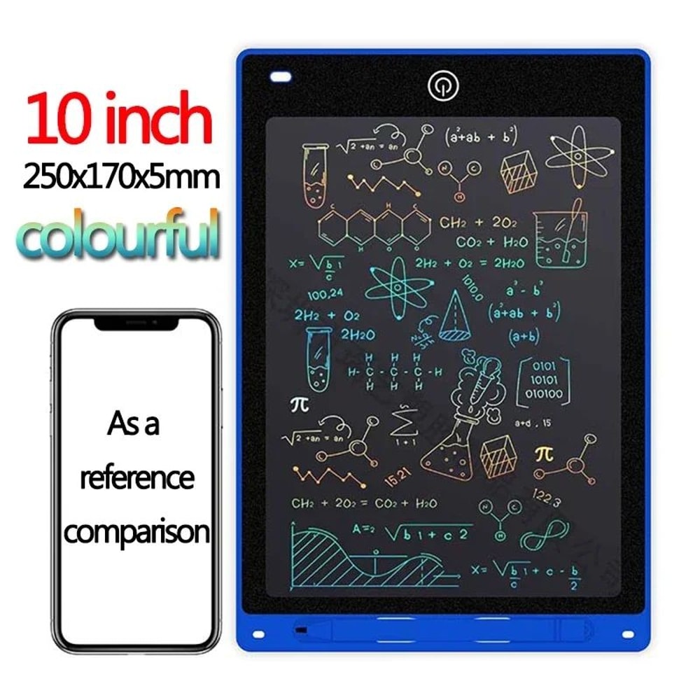 LCD Writing Tablet For Kids 10 Inch Or 12 Inch Digital Drawing Board Reusable Handwriting Pad Magic 14