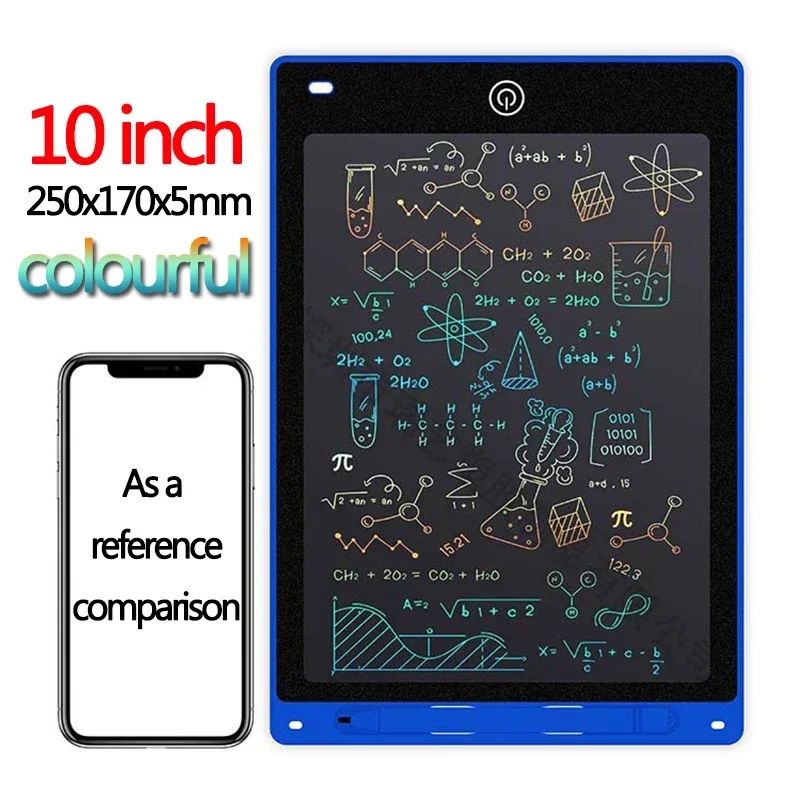 LCD Writing Tablet For Kids 10 Inch Or 12 Inch Digital Drawing Board Reusable Handwriting Pad Magic 14