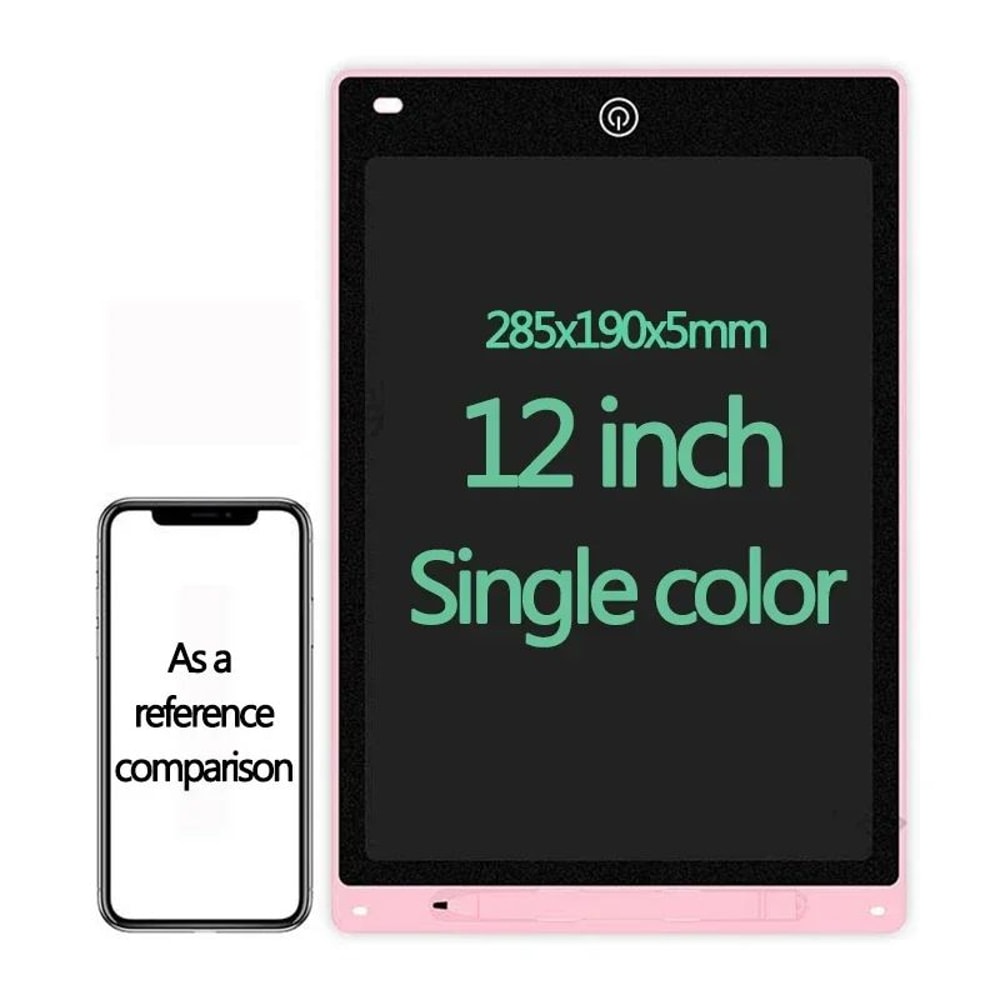 LCD Writing Tablet For Kids 10 Inch Or 12 Inch Digital Drawing Board Reusable Handwriting Pad Magic 18