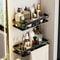 No Drill Bathroom Shower Shelf Wall Mounted Aluminum Shampoo Bottle Holder Corner Storage Rack For 1