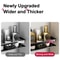 No Drill Bathroom Shower Shelf Wall Mounted Aluminum Shampoo Bottle Holder Corner Storage Rack For 5