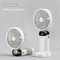 Foldable Handheld Mini Fan With Neck Hanging Design 5 Speed USB Rechargeable Fan With Phone Stand L 10