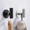 Modern Stainless Steel Bathroom Hardware Set With Towel Rack Towel Bar Toilet Paper Holder And Hook 1
