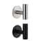 Modern Stainless Steel Bathroom Hardware Set With Towel Rack Towel Bar Toilet Paper Holder And Hook 4