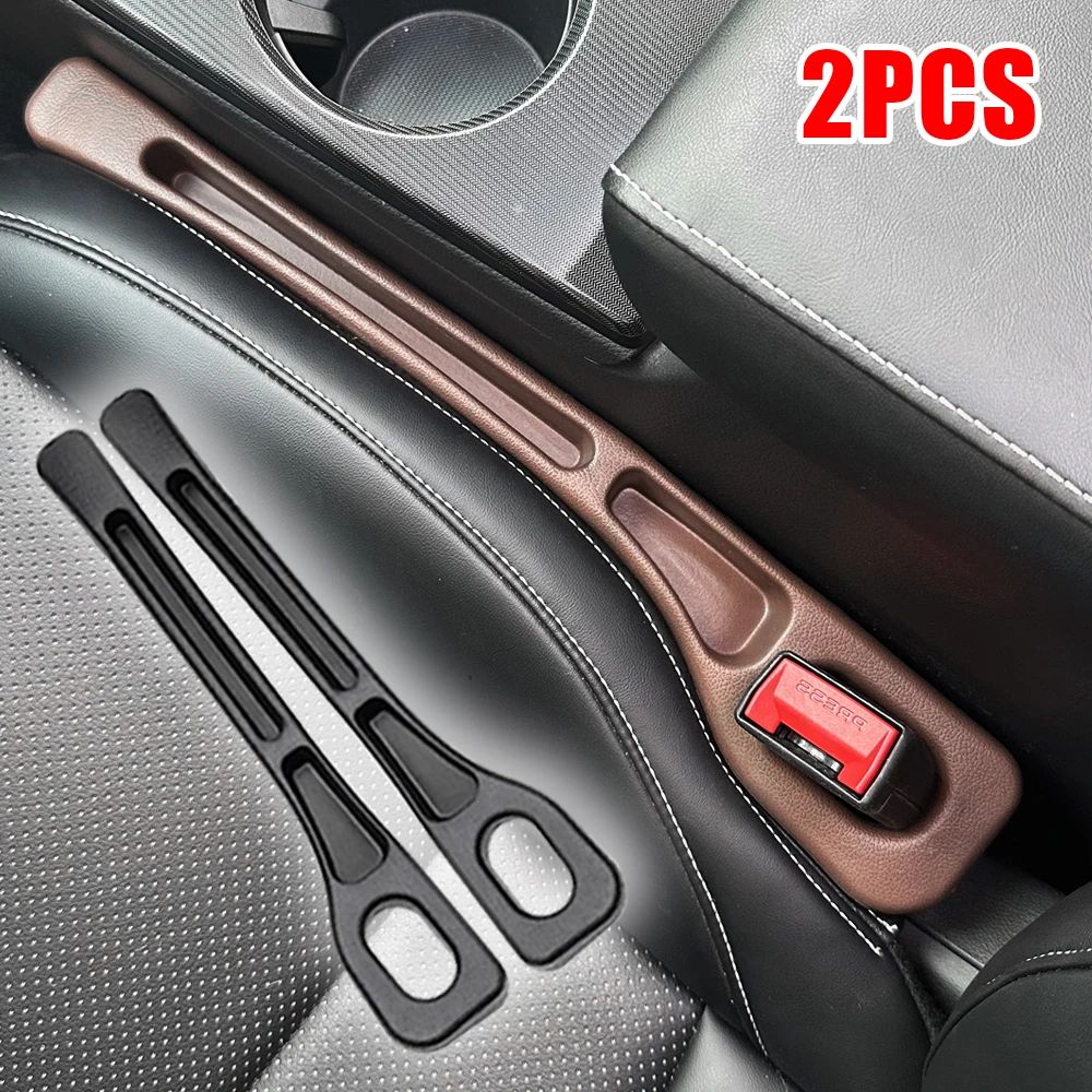 Car Seat Gap Filler Organizer Storage Box For Seat Crevice Console Side Pocket Holder Interior Auto 0
