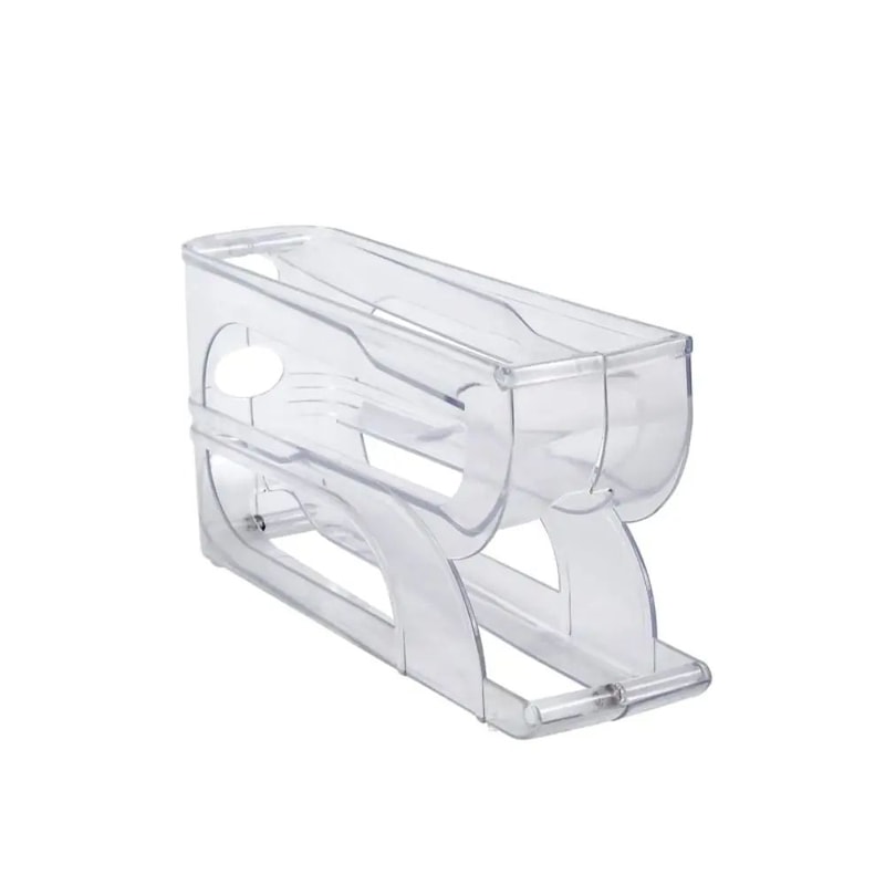 Automatic Egg Roller Organizer For Refrigerator Large Capacity Space Saving Egg Storage Rack 3 Or 6