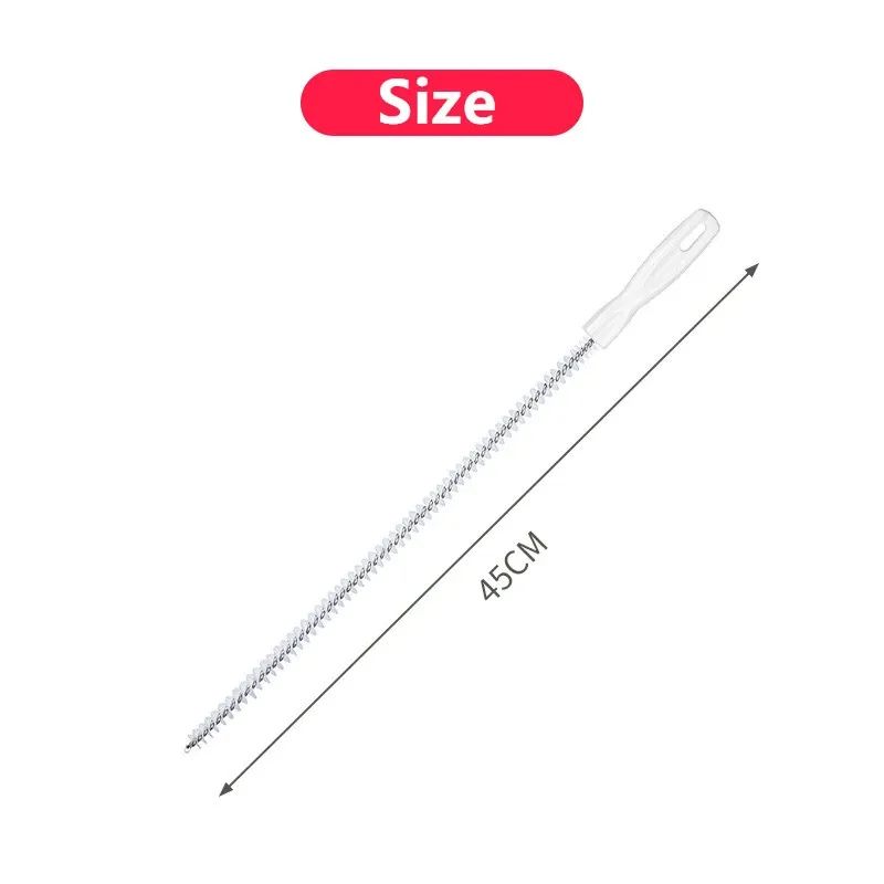 Flexible Drain Cleaning Brush For Sink And Pipe Long Hair Clog Remover Tool For Kitchen And Bathroo 6