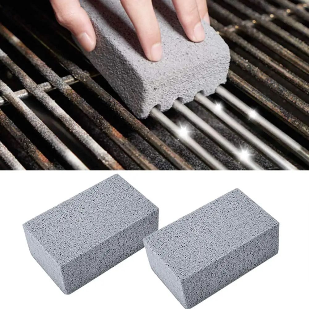 BBQ Grill Cleaning Brick Pumice Stone Block For Barbecue Grates Heavy Duty Outdoor Kitchen Grill Cl 1