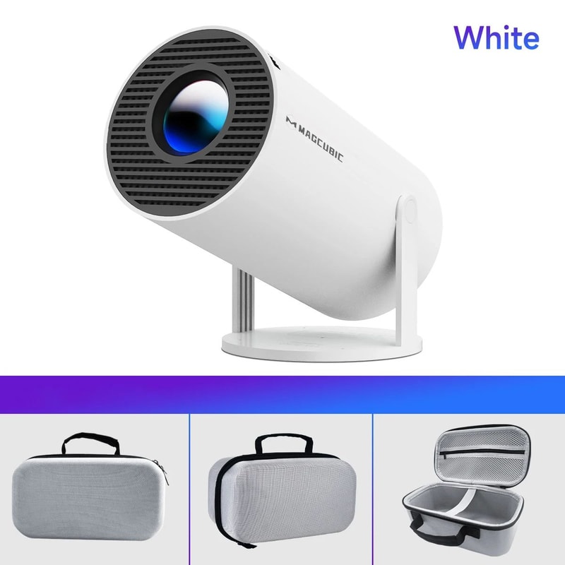 Magcubic HY300 Pro Android 14 Smart Projector 290 ANSI Dual WiFi 6 BT 54 1080P Support Home Outdoo 8
