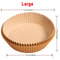 Disposable Air Fryer Paper Liners NonStick Round Parchment Baking Papers 50100pcs OilProof Heat Res 6