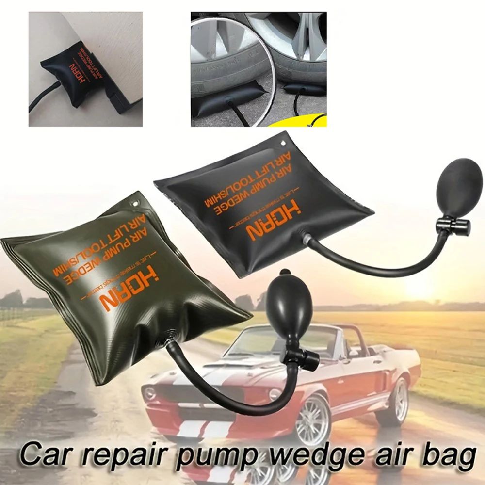 Inflatable Air Pump Wedge Tool 661 Lb Load Door Window Installation Alignment Airbag For Car Home 0