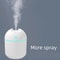 USB Mini Air Humidifier 845 Fl Oz Ultrasonic Aroma Diffuser With LED Color Light Quiet Mist Maker F 3