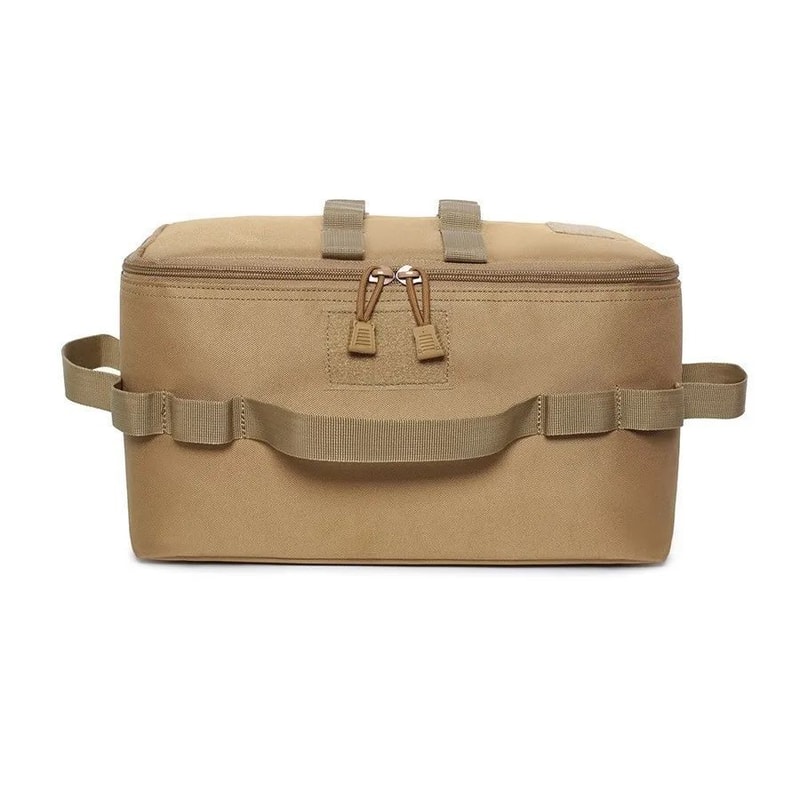 Outdoor Camping Gas Canister Storage Bag Large Capacity Ground Nail Tool Cookware Organizer For Pi 2