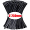SelfLocking Nylon Cable Ties 100500pcs Adjustable Zip Ties For Home Office Wire Management 9