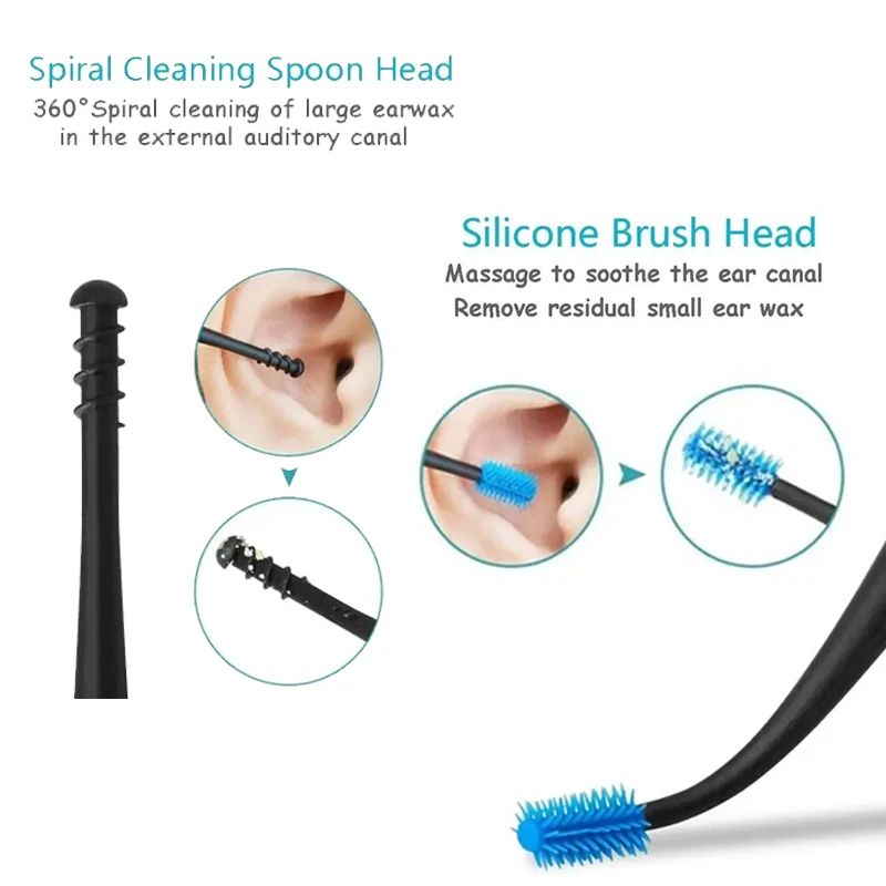 Electric Earwax Vacuum Cleaner For Kids Adults Gentle Ear Cleaner Tool Safe Earwax Removal Suction 5