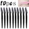 Eyebrow Face Razor Set For Women And Men Safe Brow Trimmer With Protective Cover 540pcs Hair Remov 7