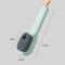 Multifunction Cleaning Shoe Brush With Automatic Liquid Dispenser Soft Bristles Long Handle Clothes 5