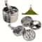 Nut Hard Spice Grinder Manual Crusher For Nutmeg Ginger Rock Salt Peppercorns Handheld Tool 6