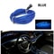 Car Interior LED Ambient Light Strips Cold Light Dashboard Console Decor With USB Or Cigarette Plug 3