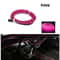 Car Interior LED Ambient Light Strips Cold Light Dashboard Console Decor With USB Or Cigarette Plug 10