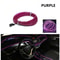Car Interior LED Ambient Light Strips Cold Light Dashboard Console Decor With USB Or Cigarette Plug 14