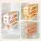 Large Capacity Automatic Egg Roller 4Tier Refrigerator Egg Storage Box SpaceSaving Kitchen Organize 2