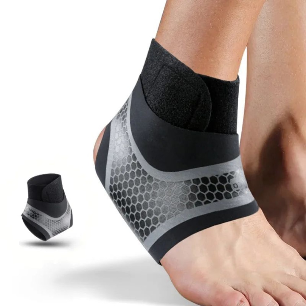 Breathable Ankle Brace Compression Sleeve Support For Running Football Cycling Sport Protection 0