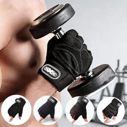 gym gloves for men & women fitness weight lifting wristband gloves shockproof training sports cycling