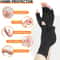 Copper Infused Compression Arthritis Gloves Fingerless For Hand Finger Pain Relief Carpal Tunnel S 3