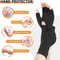 Copper Infused Compression Arthritis Gloves Fingerless For Hand Finger Pain Relief Carpal Tunnel S 3
