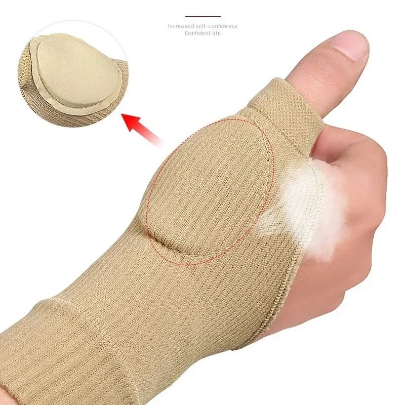 Wrist Thumb Compression Arthritis Gloves With Breathable Wrist Support Brace And Thick Thumb Injur 3