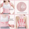 Adjustable Full Back Brace Posture Corrector For Men Women Shoulder Straightener Support 2