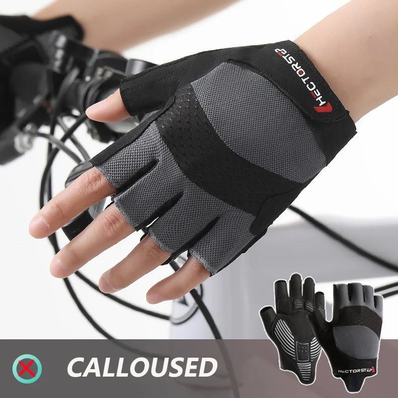 Breathable AntiSlip Cycling Gloves HalfFinger Padded For Outdoor Sports Riding Running Gym Fitness 0