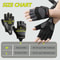 Breathable AntiSlip Cycling Gloves HalfFinger Padded For Outdoor Sports Riding Running Gym Fitness 4