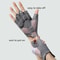 Breathable AntiSlip Cycling Gloves HalfFinger Padded For Outdoor Sports Riding Running Gym Fitness 5