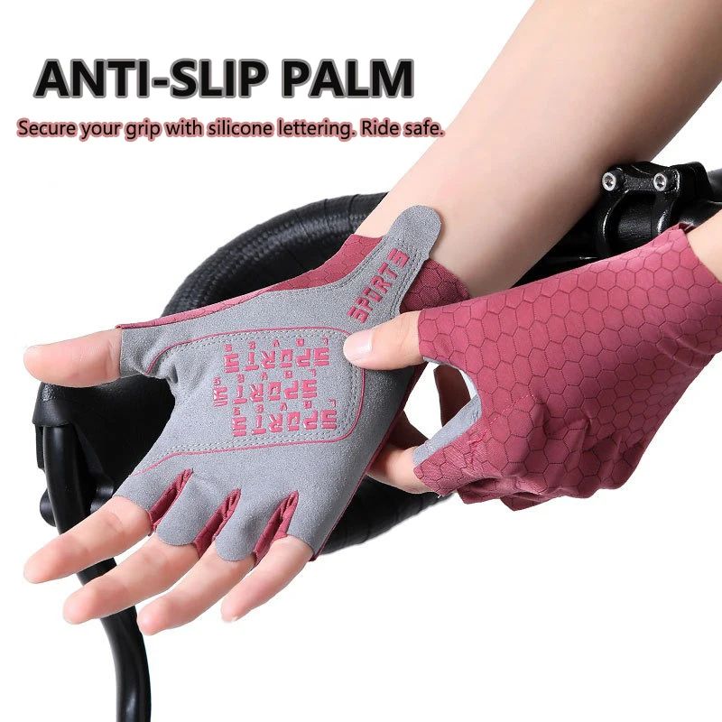 Professional Gym Fitness Gloves Breathable AntiSlip HalfFinger For Cycling Fishing Training Men Wom 0
