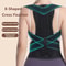Adjustable Back Brace Posture Corrector Full Back Straightener For Men Women Scoliosis Hunchback 4