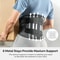 Breathable Sports Back Brace Lower Back Pain Relief Lumbar Support Belt With 6 Stays AntiSkid 1
