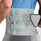 Breathable Sports Back Brace Lower Back Pain Relief Lumbar Support Belt With 6 Stays AntiSkid 7