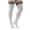 Fashion Plus Size Over Knee Socks For Women Solid Knee High Warmers Stretchy MultiColor 15